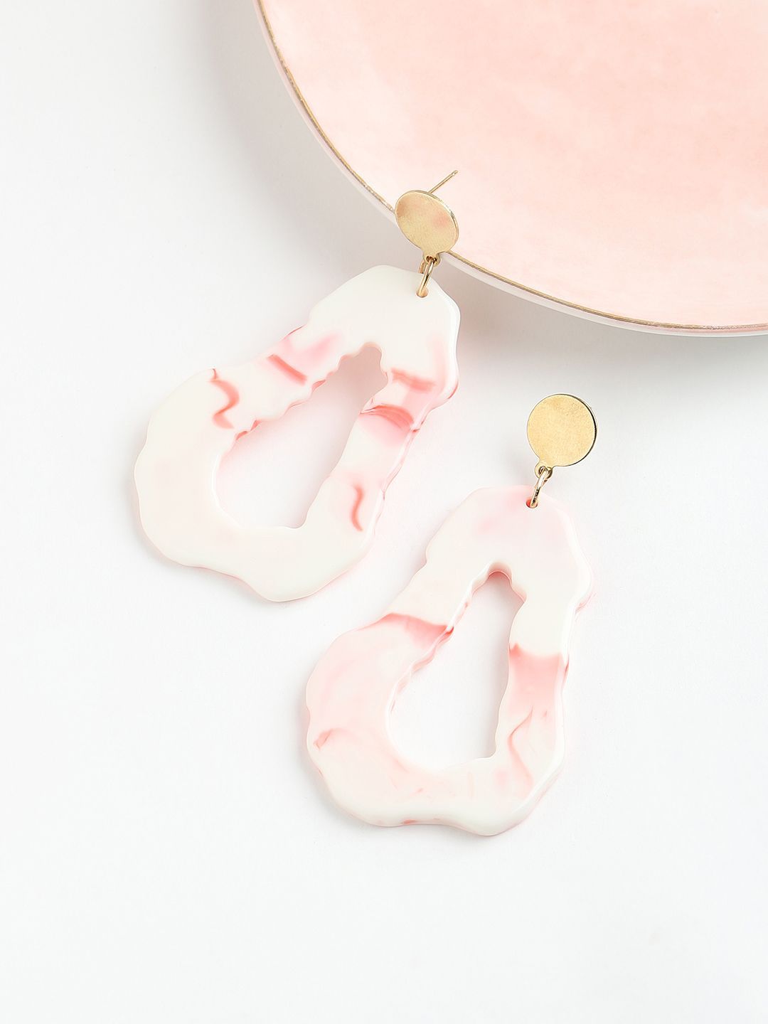 DressBerry Gold-Plated Contemporary Drop Earrings-picture-22