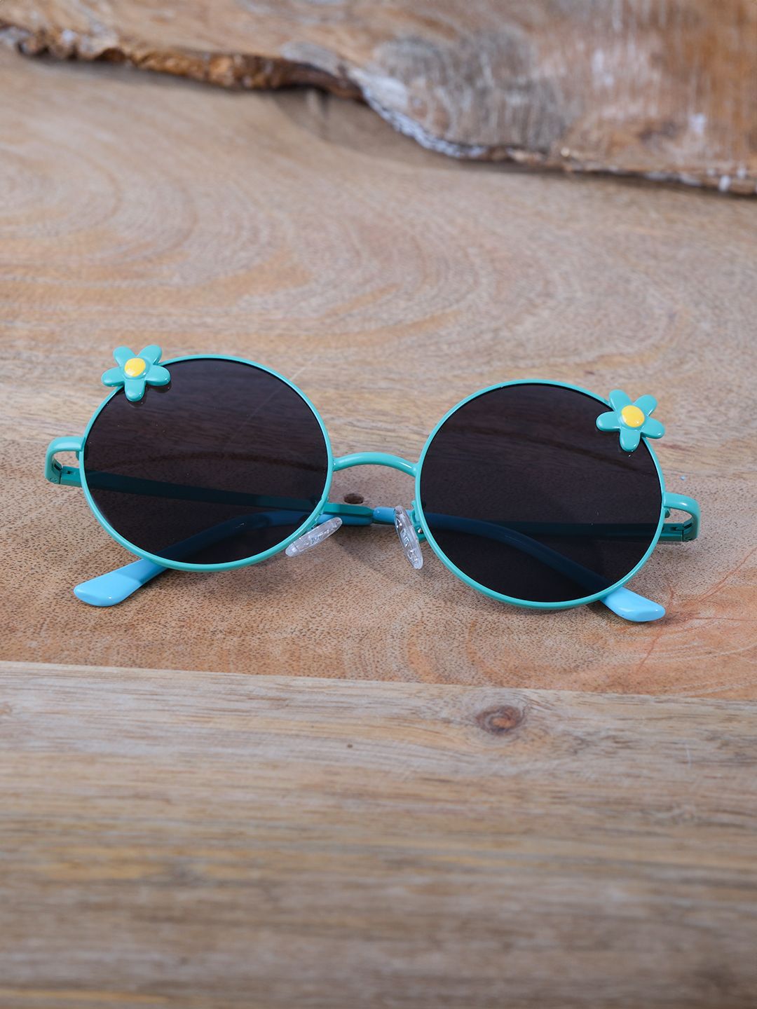 DukieKooky Unisex Kids Round Sunglasses with Polarised and UV Protected Lens DKSG522B-picture-13