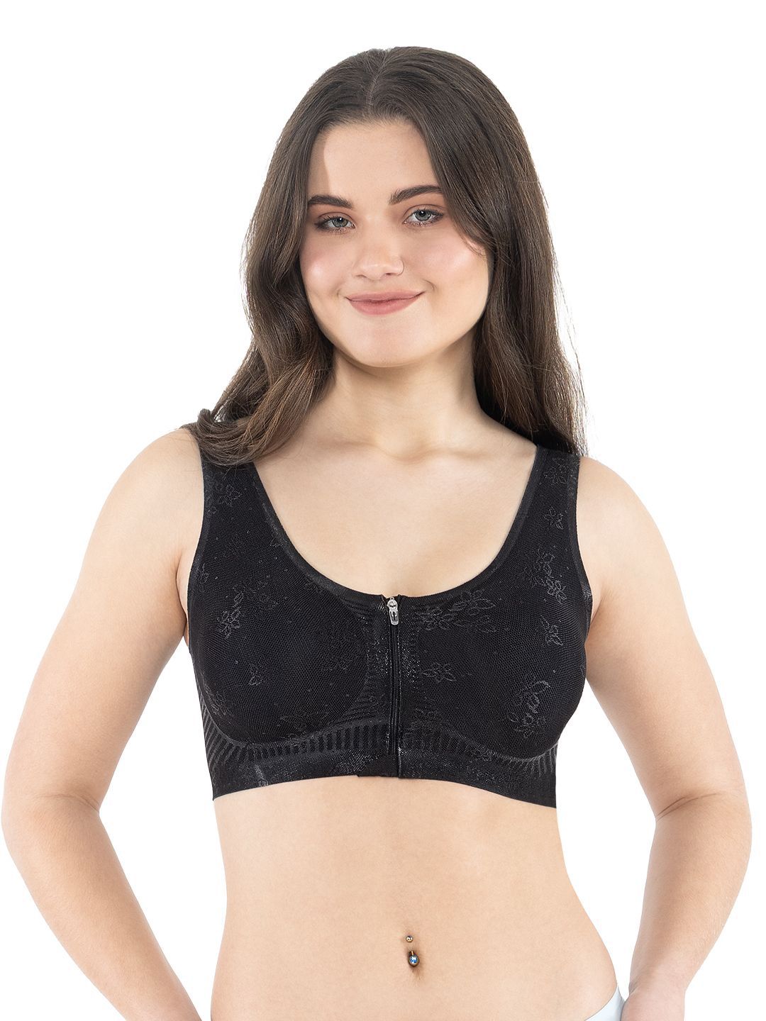 Dermawear Women Breezeology Front Open Soft Padded Premium Bra-picture-20