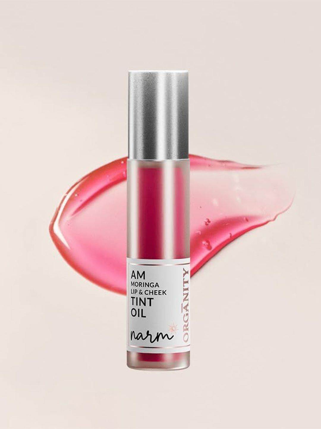 Organity AM Narm Moringa Lip & Cheek Tint Oil- 10 ml-image-8