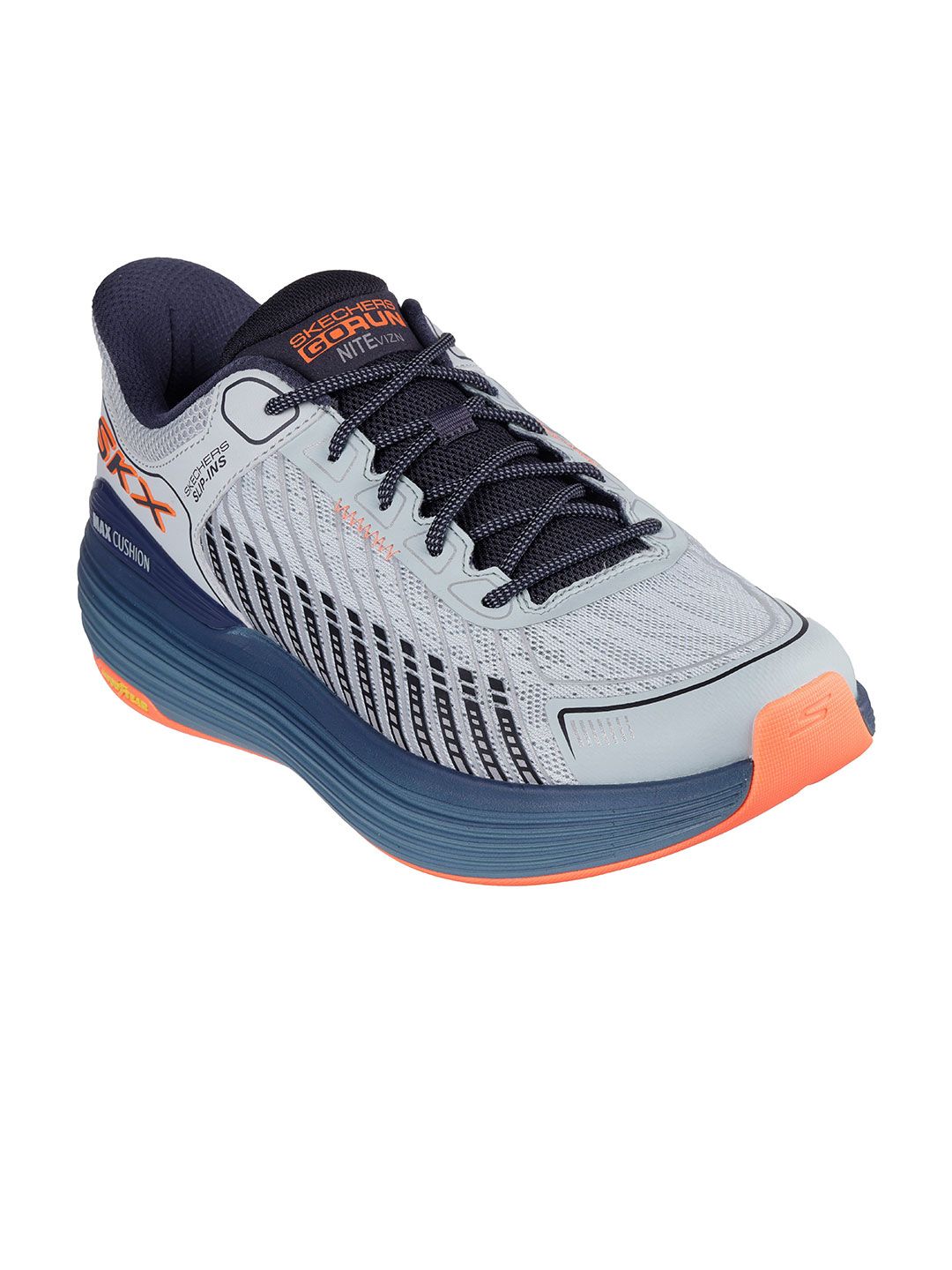 Skechers Men MAX CUSHIONING SUSPENSION Slip Ins Running Shoes-image-30
