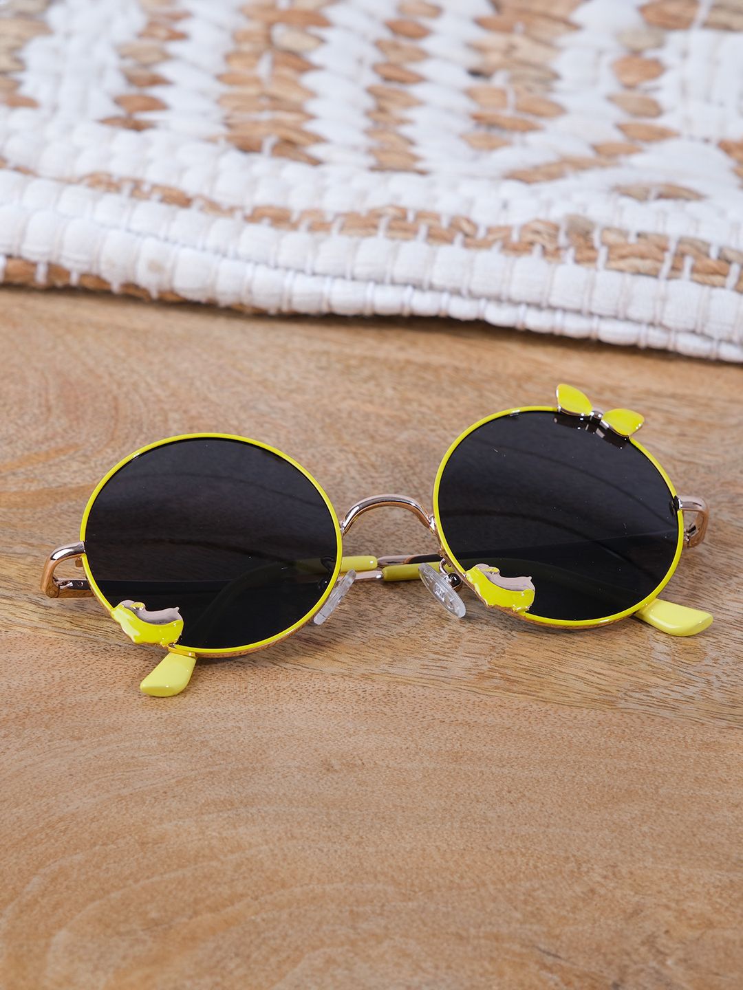 DukieKooky Unisex Kids Round Sunglasses with Polarised and UV Protected Lens DKSG520E-picture-28