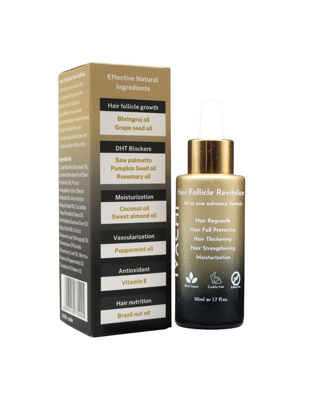 Ivachi Hair Follicle Revitalizer With Coconut & Rosemary Oil - 50 ml-picture-21