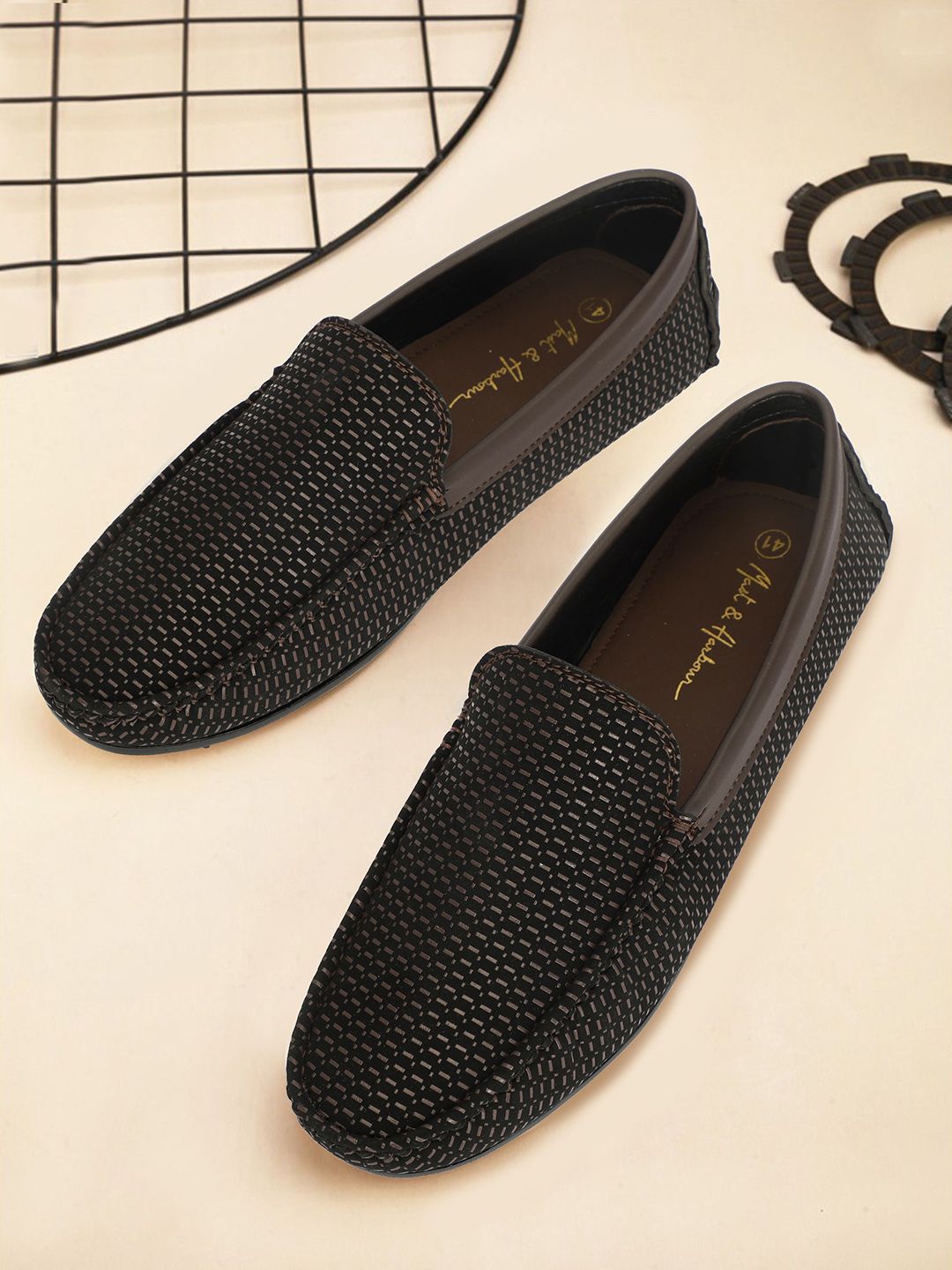 Mast & Harbour Men Slip-On Round Toe Driving Shoes-picture-27