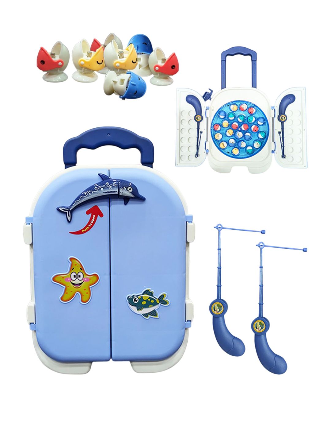 WEMBLEY Kids Magnetic Fishing Game