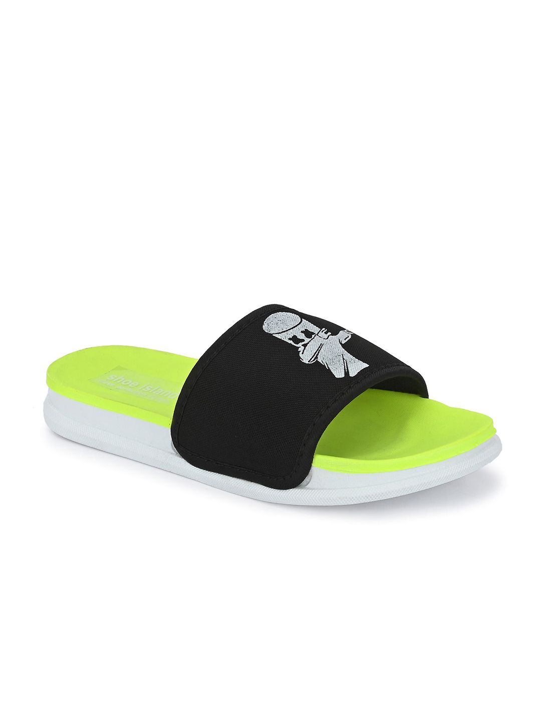 Shoe Island Men Printed Sliders-picture-36