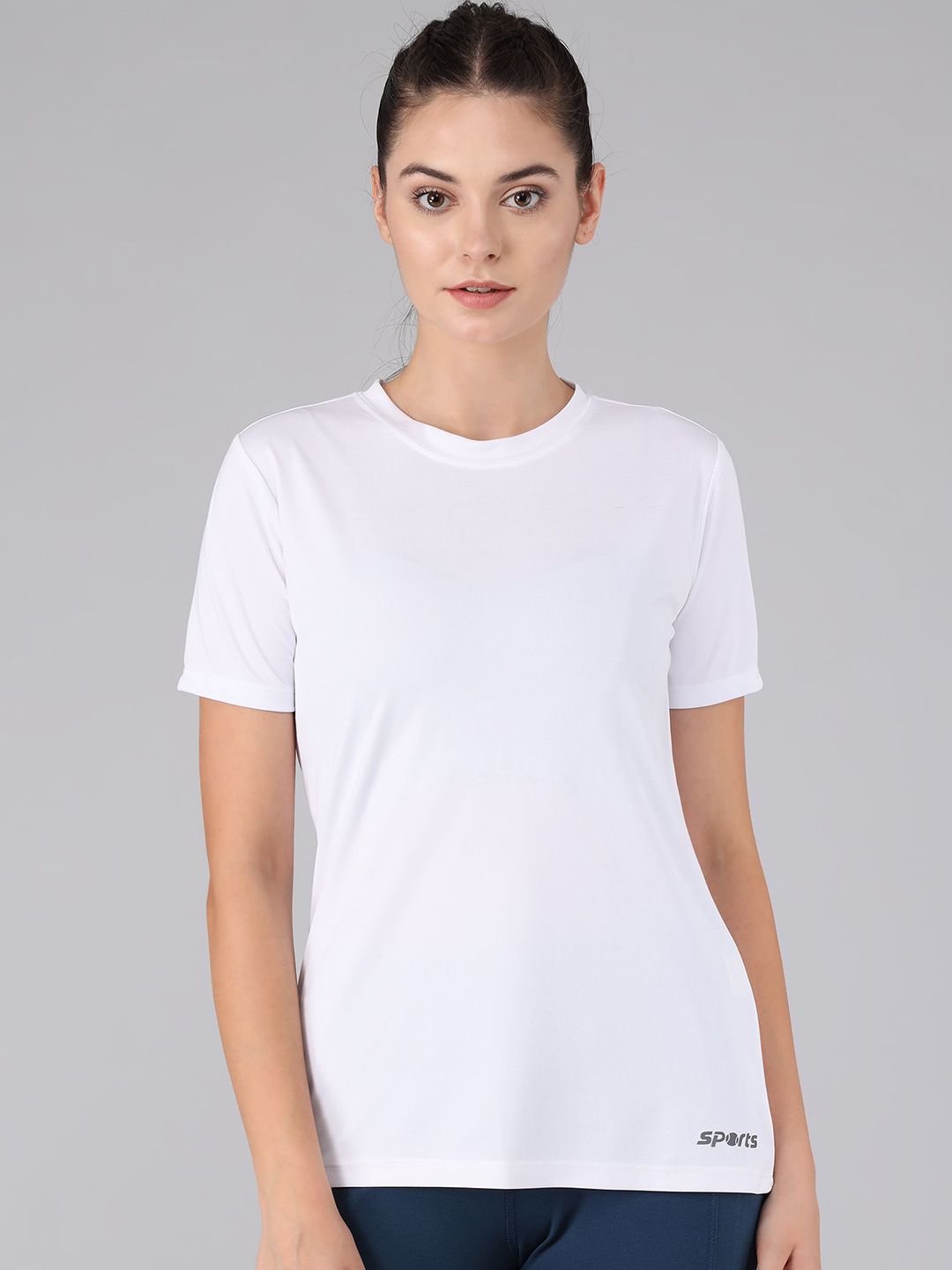 The Roadster Lifestyle Co Crew Neck Dryfit T-shirt-image-41