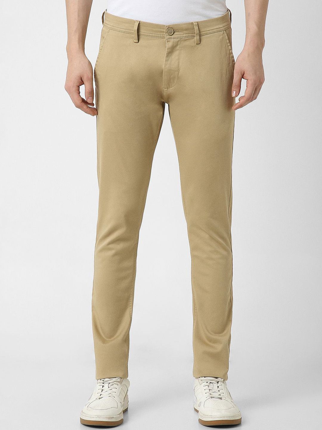 Peter England Casuals Men Skinny Fit Trousers-picture-18