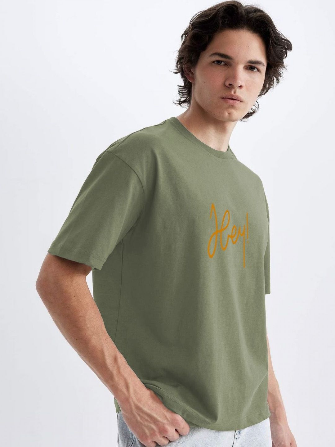 Moda Rapido Men Printed Drop-Shoulder Sleeves T-shirt-picture-17