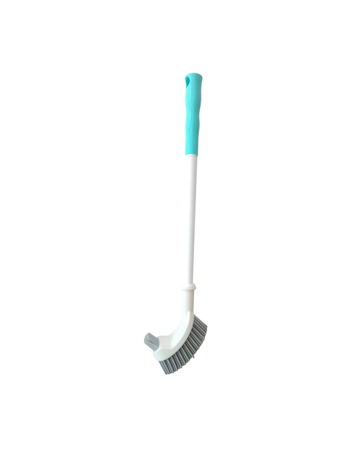 ARPANA BRIGHT White & Blue 2 Pieces Toilet Brush Bathroom Accessories-image-0