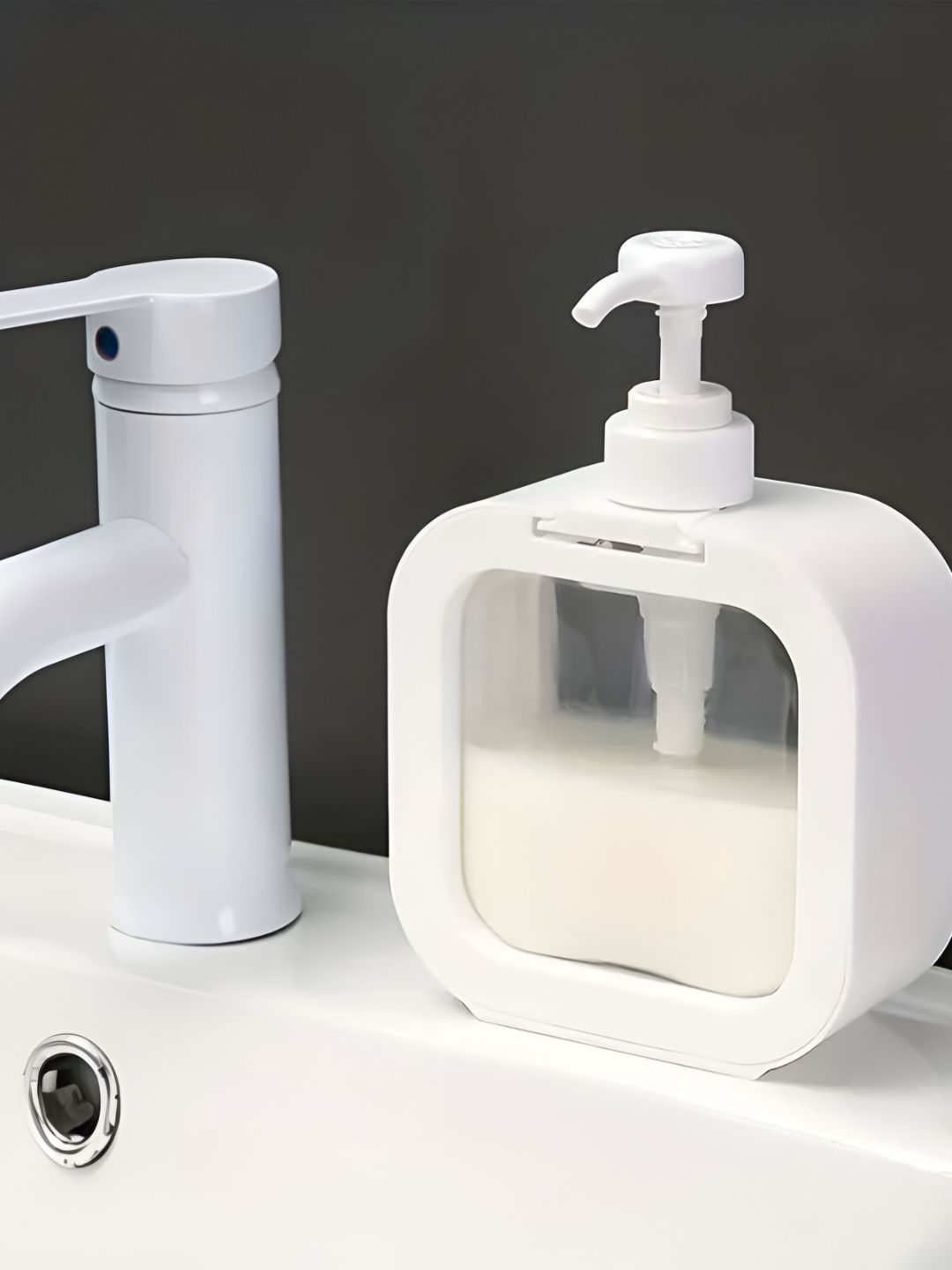 DeoDap White Liquid Soap Dispenser-picture-22