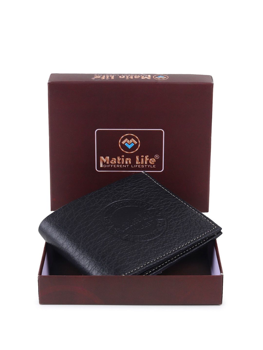 MATIN LIFE Men Leather Two Fold Wallet-picture-53