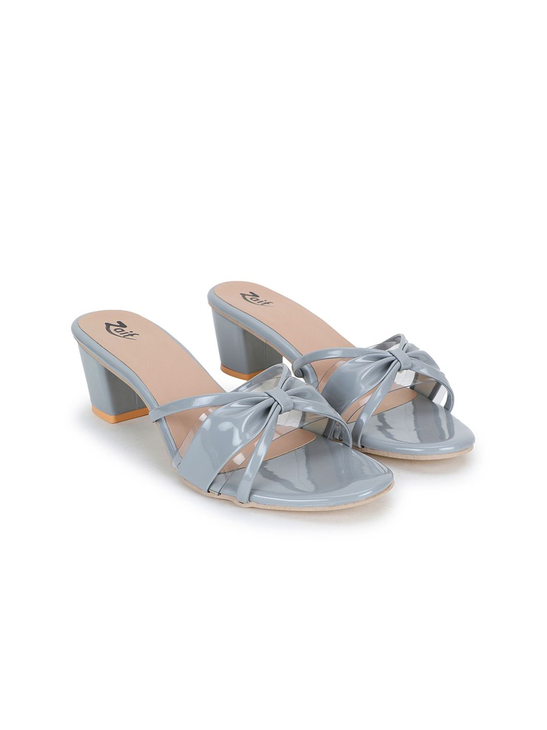 ZAIF Women Block Heel Sandals with Bows-picture-57