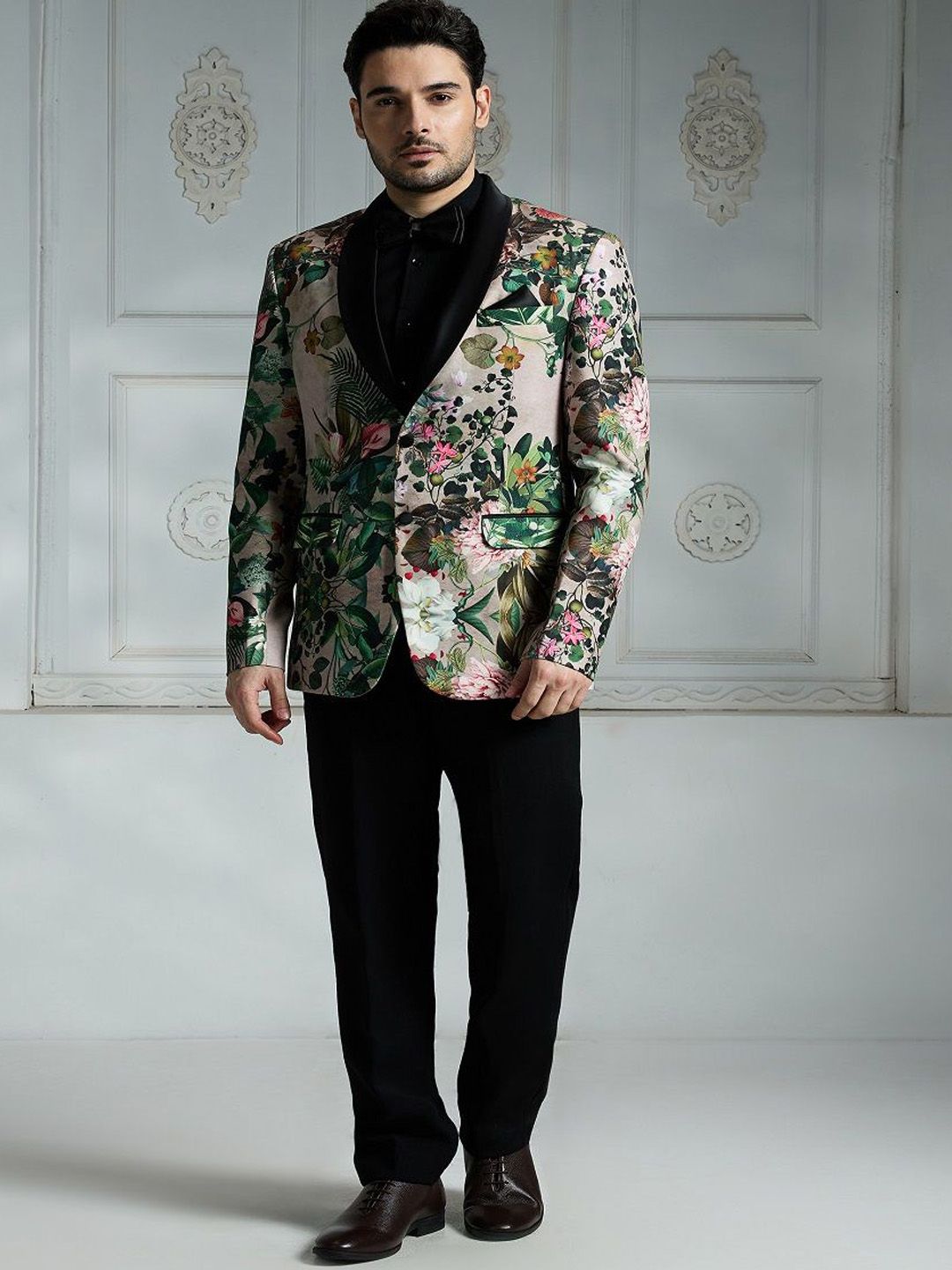 Rivaar By Rocky Star Men Printed Single Breasted Blazer-picture-18