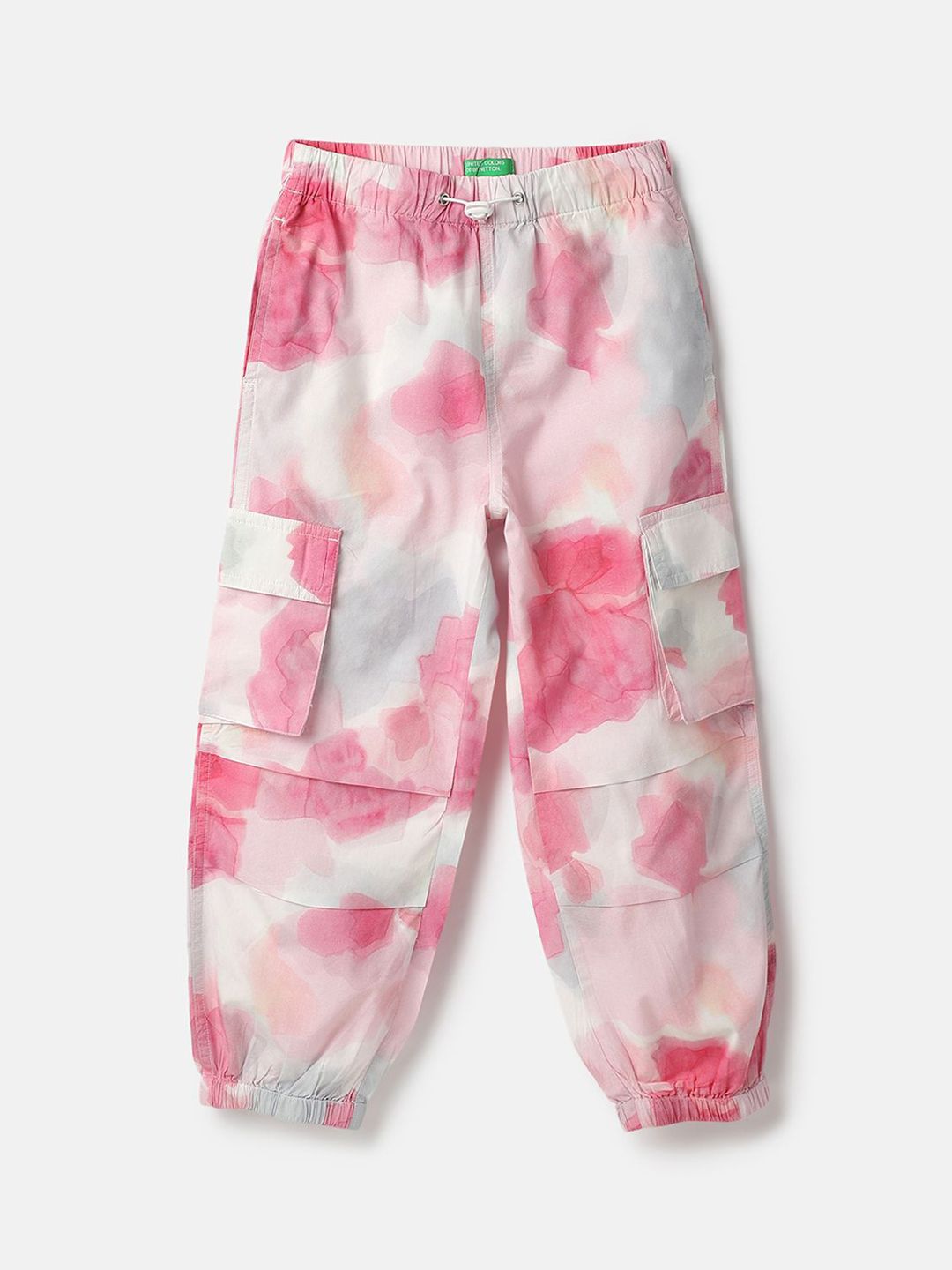 United Colors of Benetton Girls Printed Trousers