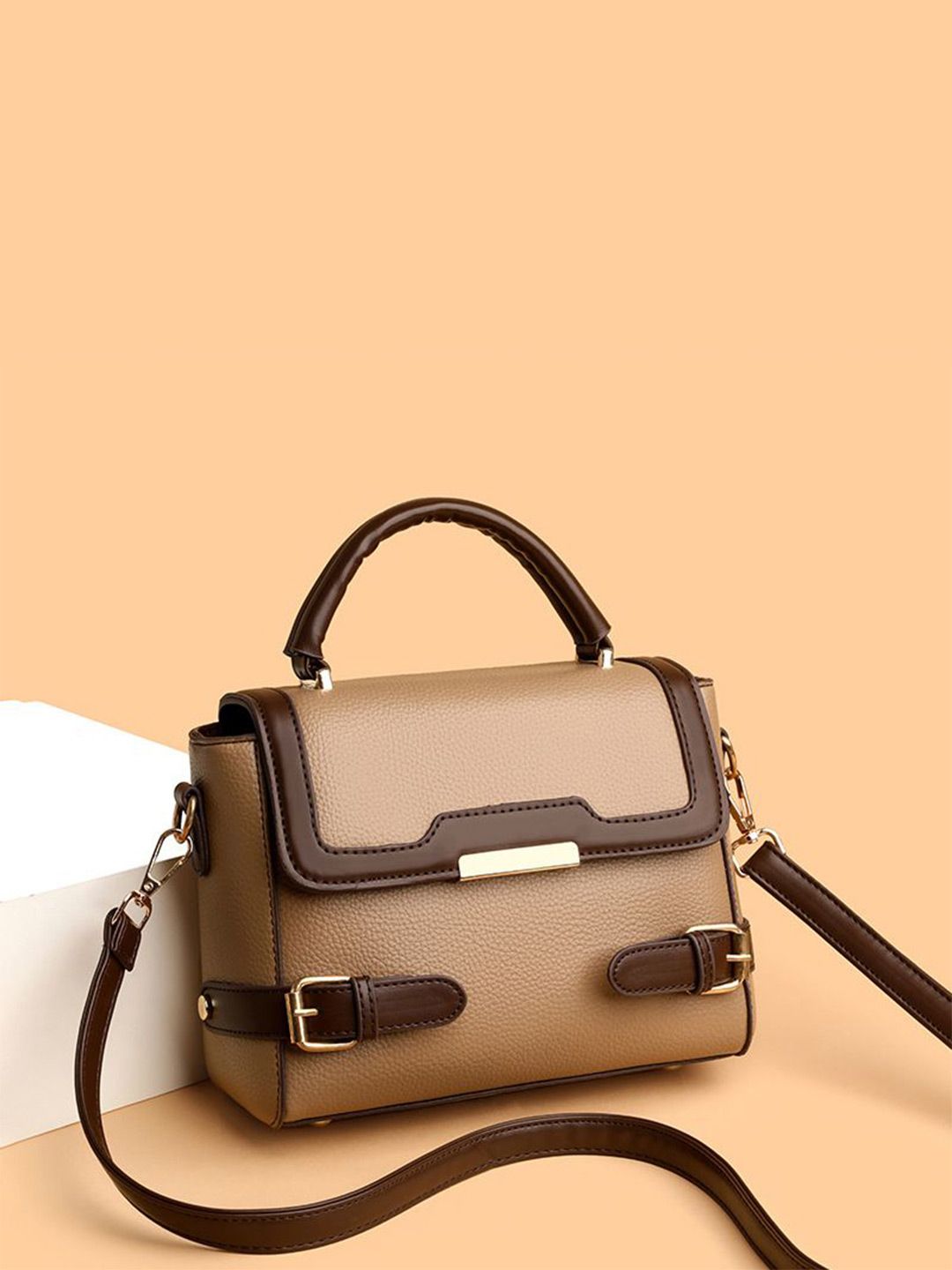 corsica DressBerry PU Structured Satchel-picture-56