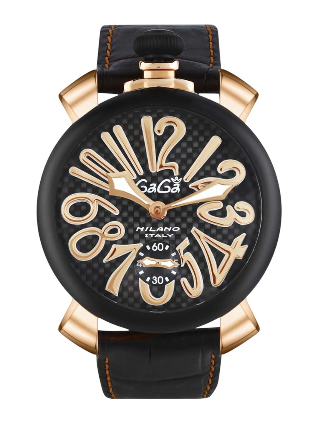 GaGa MILANO Men Dial & Leather Wrap Around Straps Analogue Motion Powered Watch 5014MN01KRLAKM0-picture-42