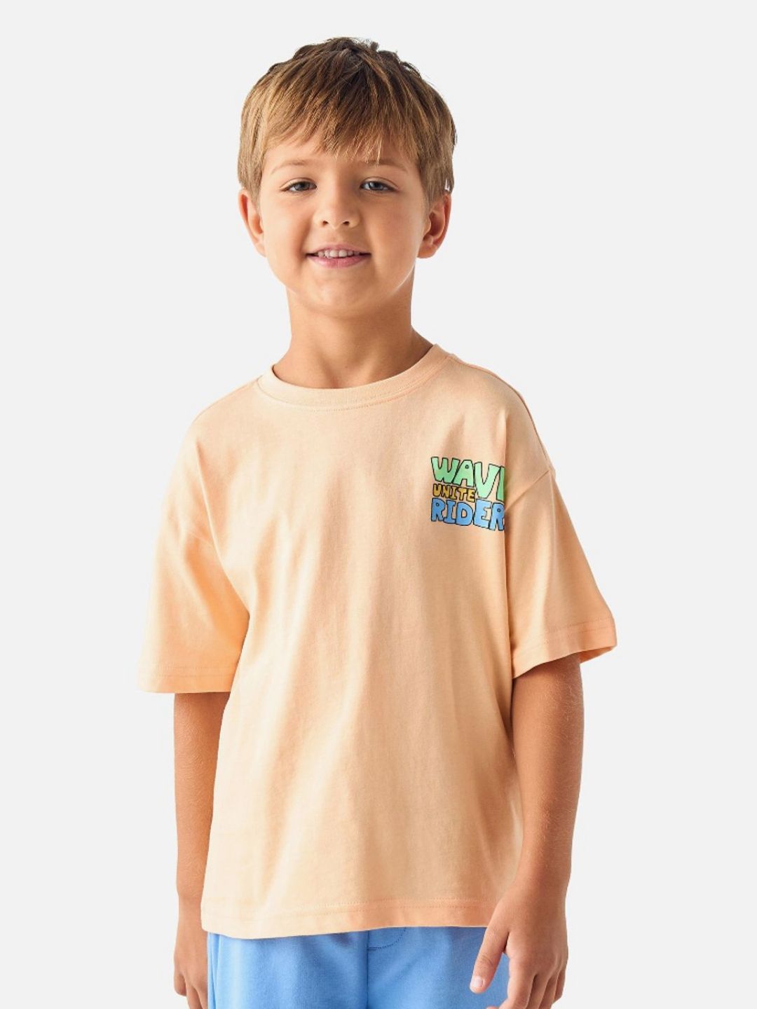 Juniors by Babyshop Boys Printed Pure Cotton T-shirt-picture-20