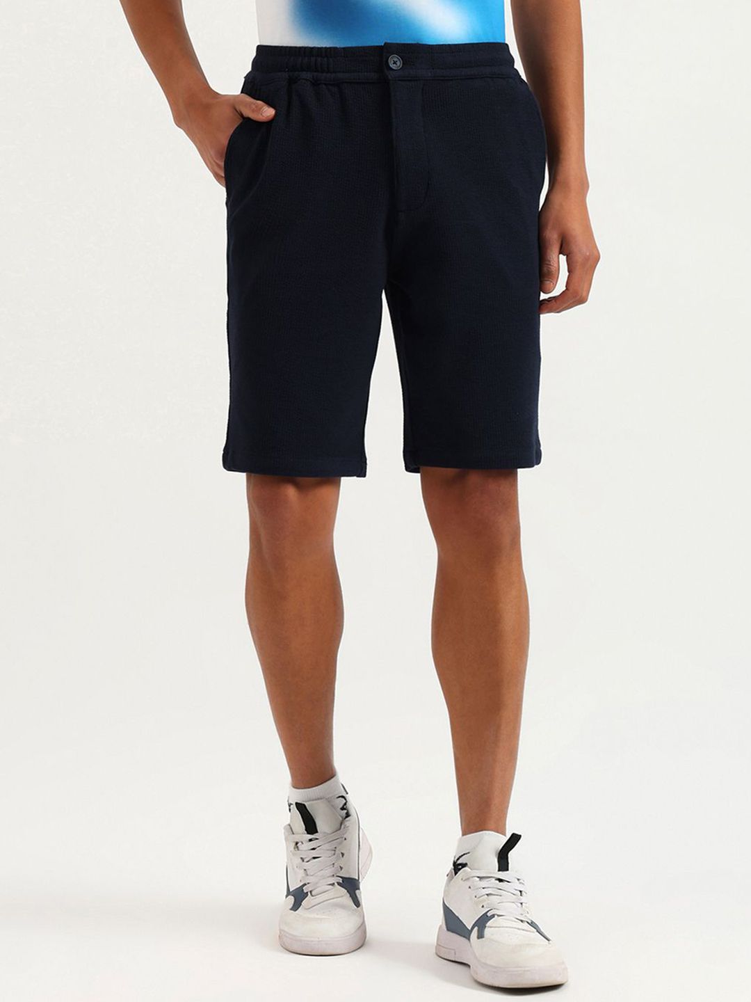 United Colors of Benetton Men Relaxed Fit Shorts-picture-23