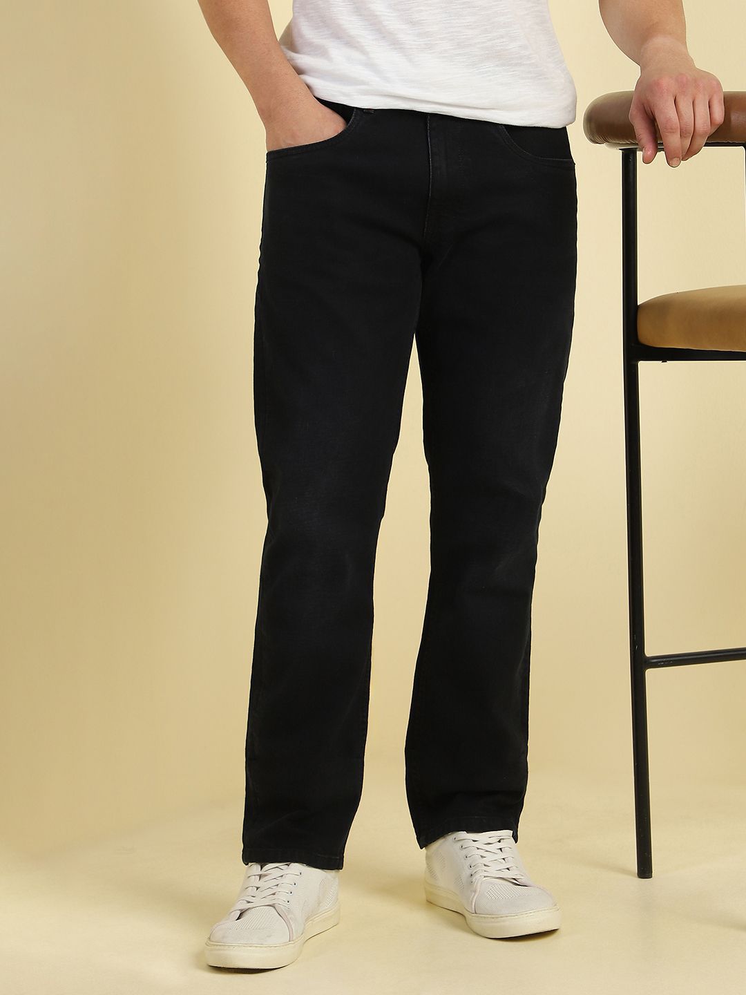 Allen Solly Men Regular Fit Dark Jeans-picture-30