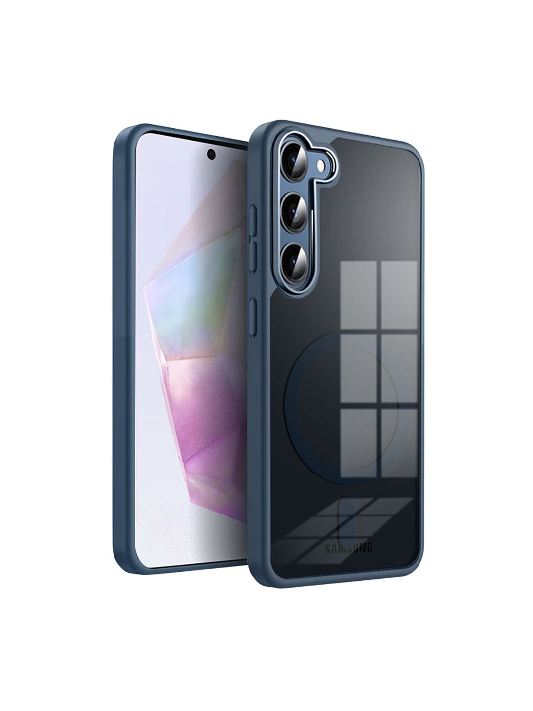 Karwan Solid Printed Samsung Galaxy S23 Plus 5G Back Case Mobile Accessories-picture-28