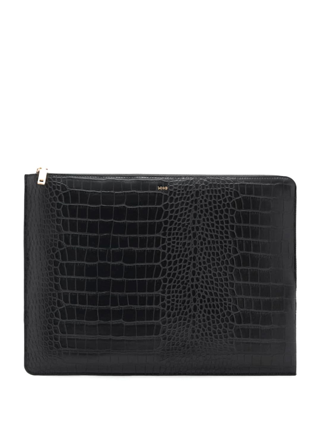 MANGO Women Croc-Effect Textured 17 Inch Laptop Sleeve-picture-50