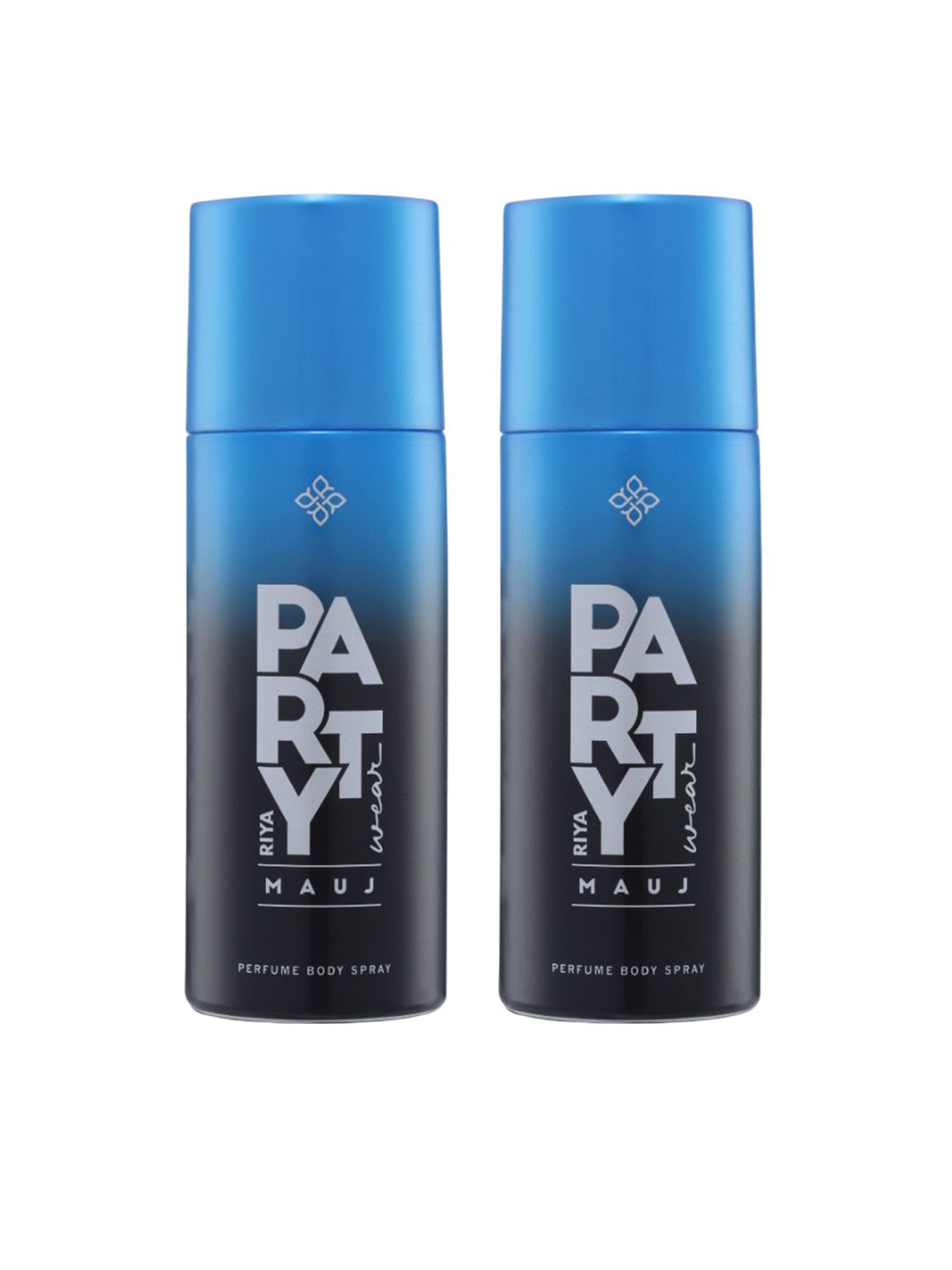 RIYA Set Of 2 Party Long Lasting Perfumed Body Spray - 150 ml Each