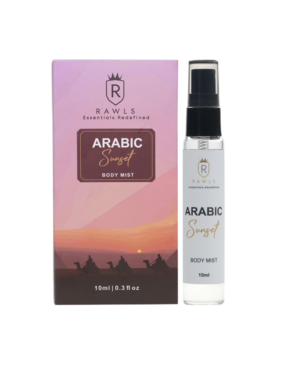 RAWLS Arabic Sunset Long Lasting Floral & Sandalwood Fragrance Body Mist- 10 ml-image-4