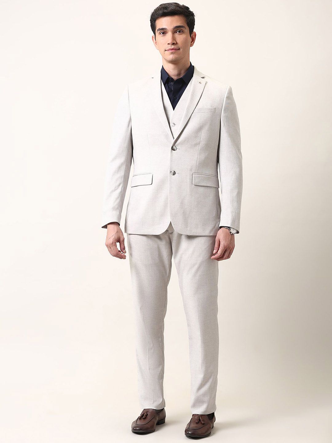 Arrow Men Reversible Waistcoat Three Piece Ceremonial Suit-picture-28