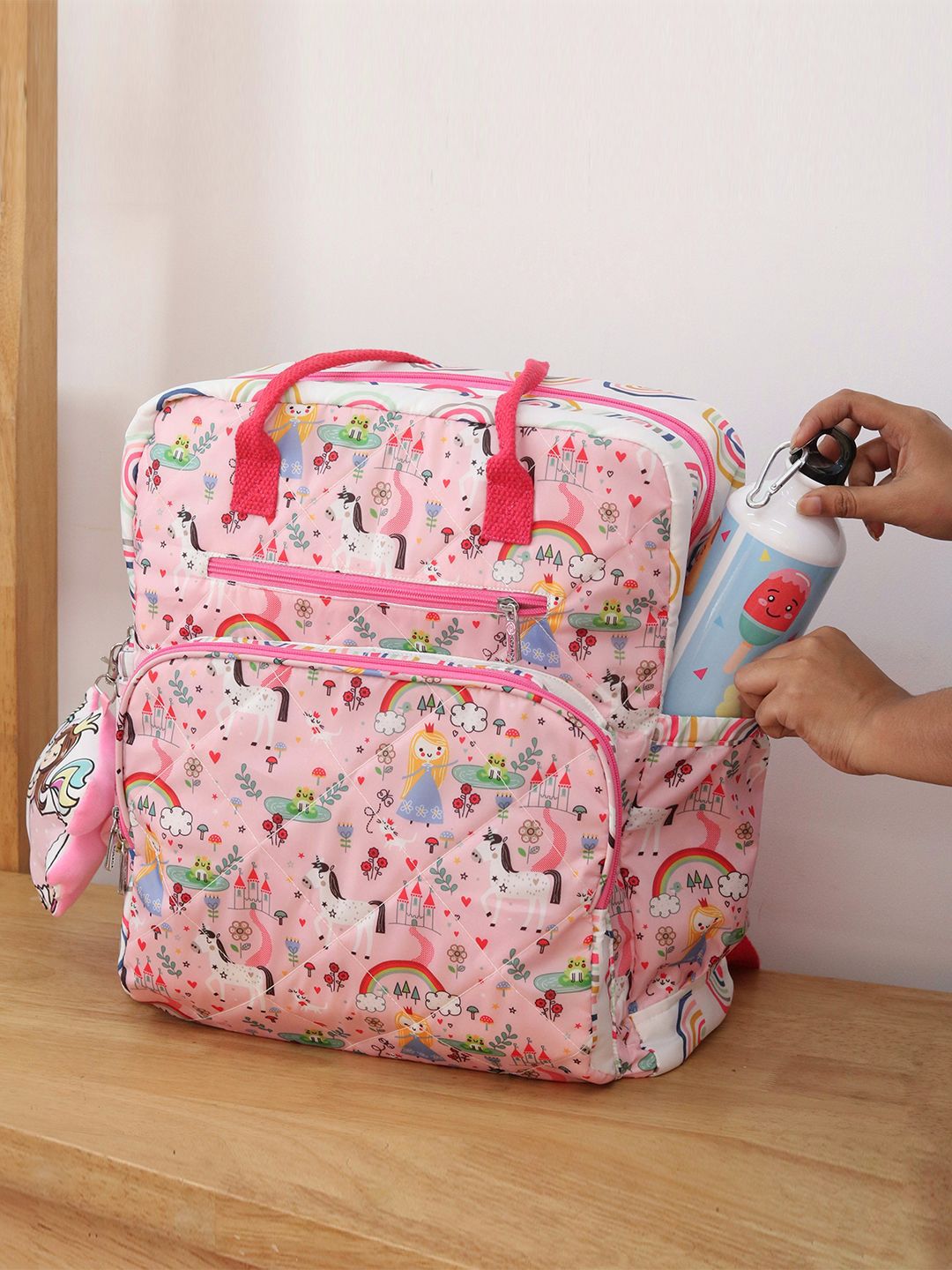 ROSADAPrinted Diaper Backpack-image-3