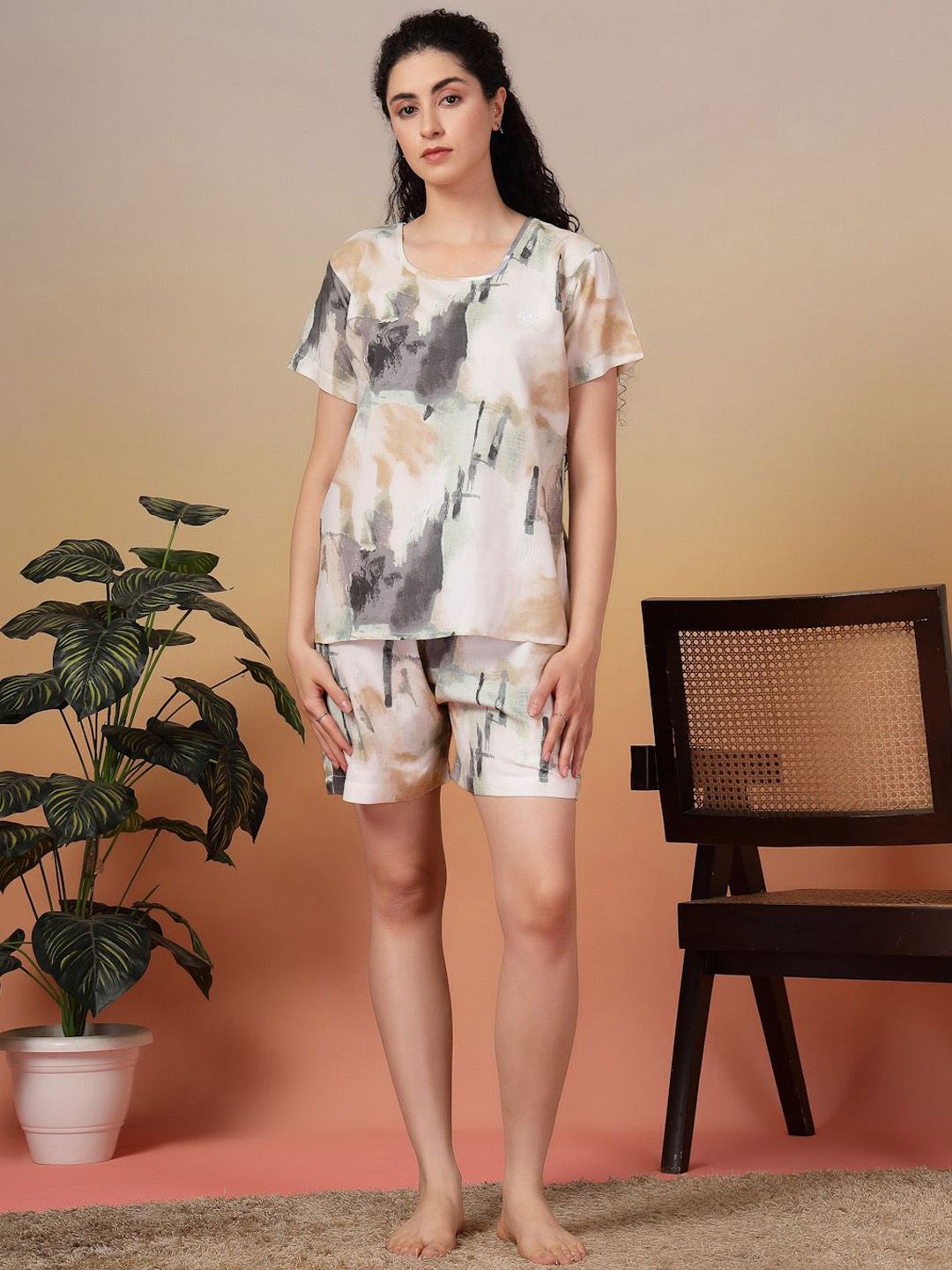 KLOTTHE Women Printed Night suit-picture-15