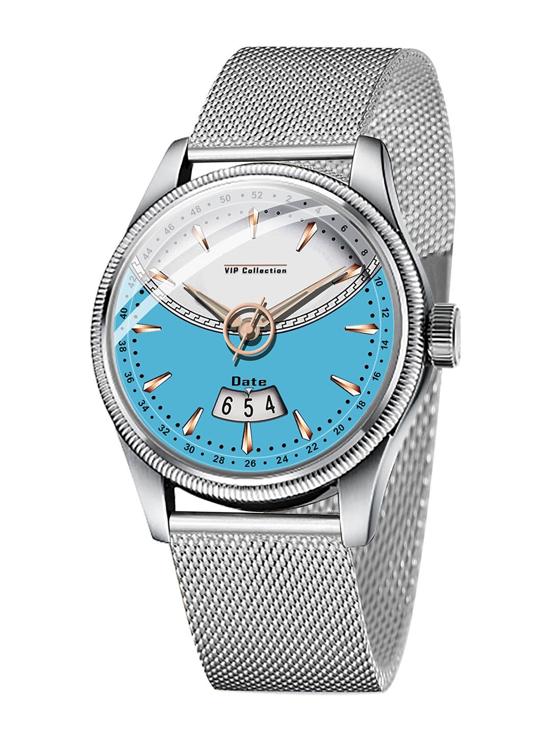 DOUBLERUN Men Dial & Bracelet Style Straps Analogue Multi Function Watch H05N9006-picture-28