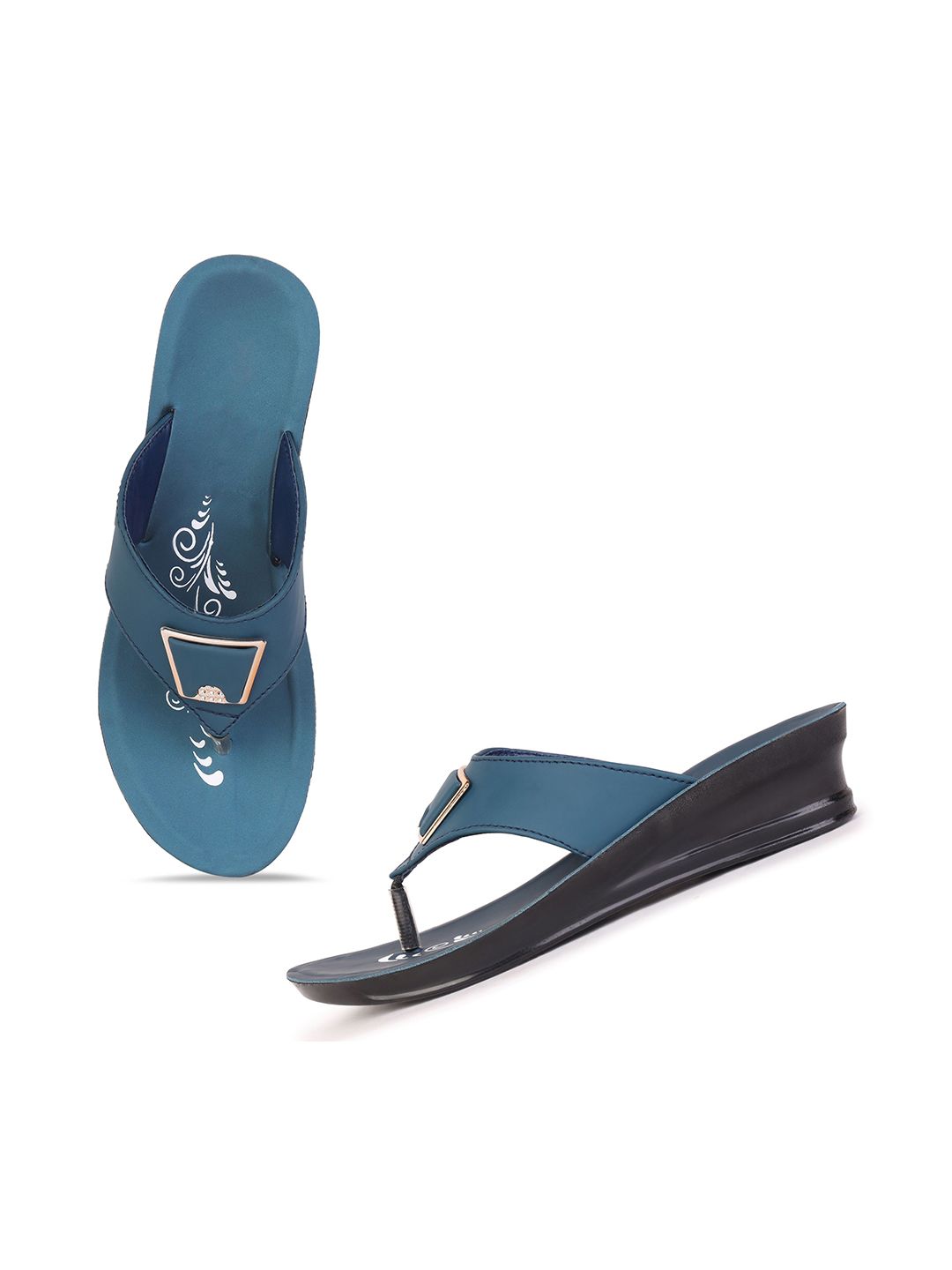 PENNEN Women Printed Open Back Heels-picture-24