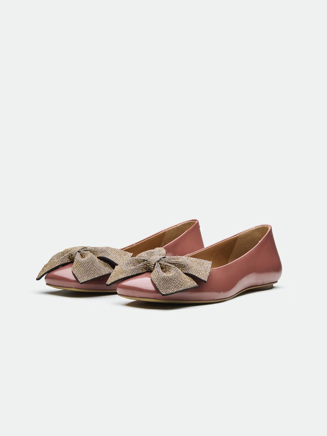 Oroh Women T-Strap Flats with Bows-picture-47