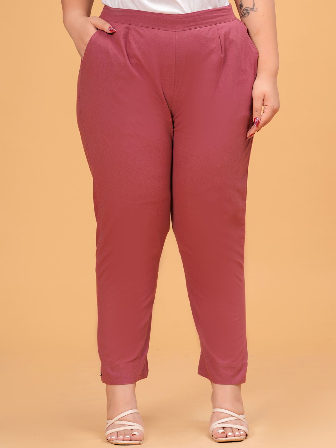 DIGITAL SHOPEE Women Pleated Trousers-picture-42