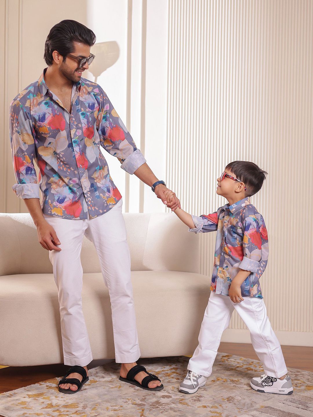 Stuffie Land Boys Classic Striped Casual Shirt-picture-26