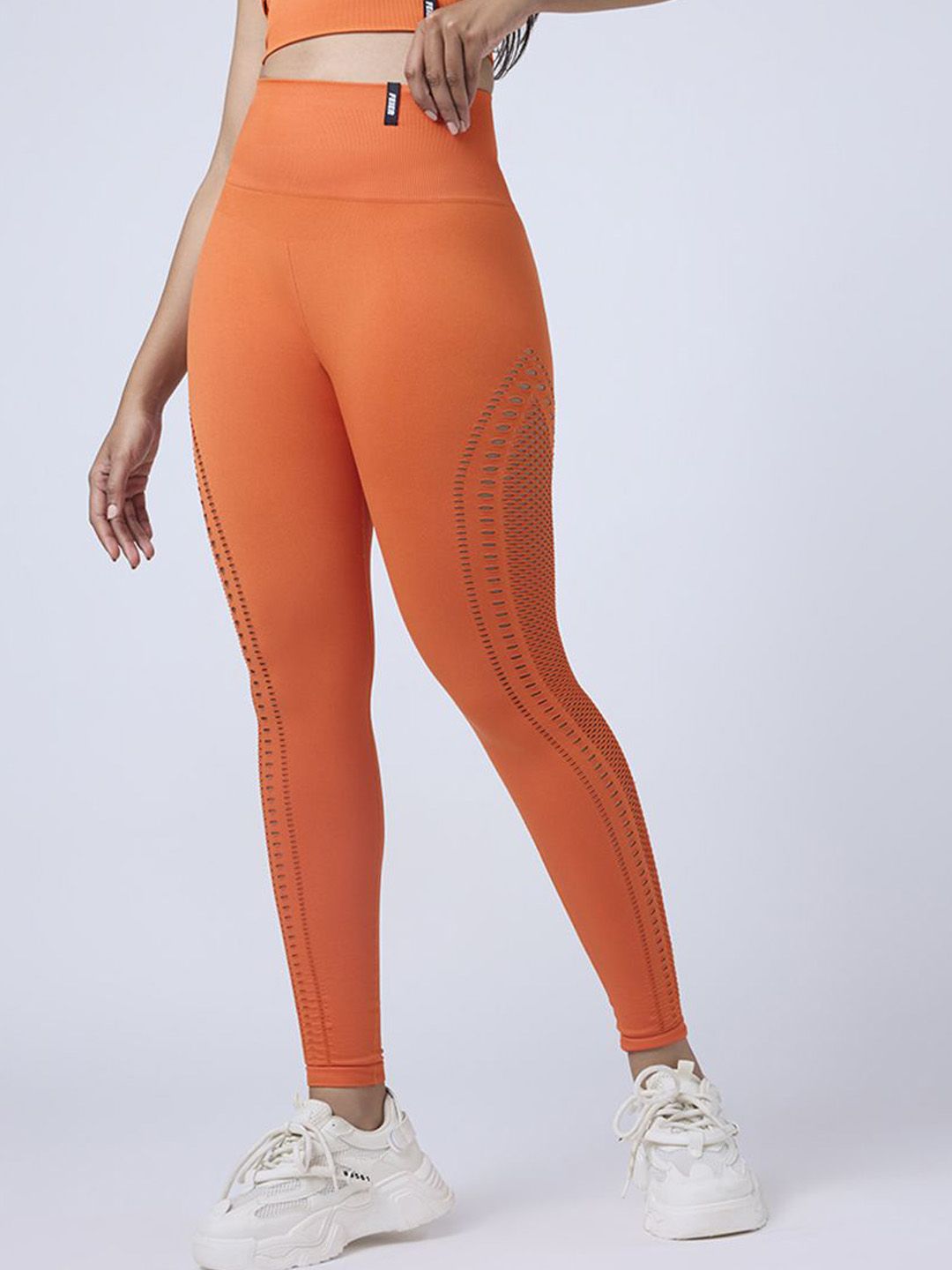 FEIER Women High-Rise Ankle-Length Training or Gym Tights-image-42