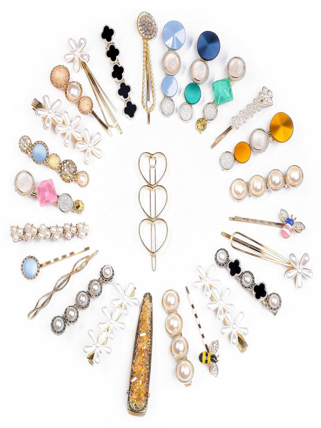 AmazingKarts Women Set Of 24 Hair Accessory Set-picture-36