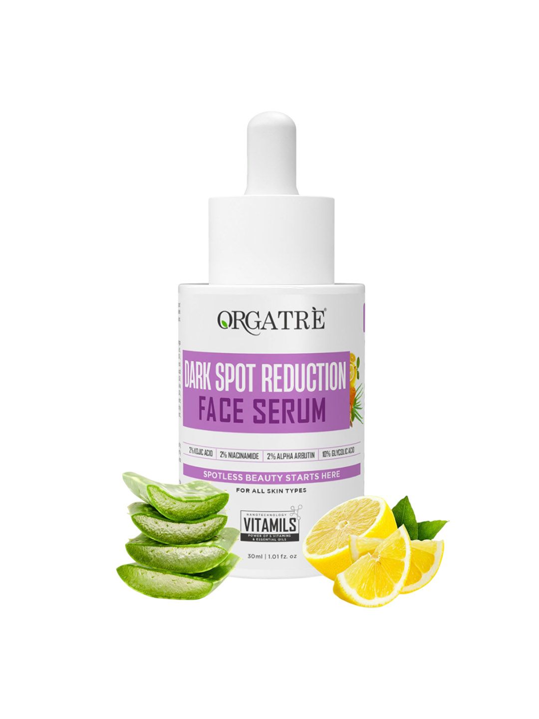 Orgatre Dark Spot Reduction Face Serum - 30 ml-image-32