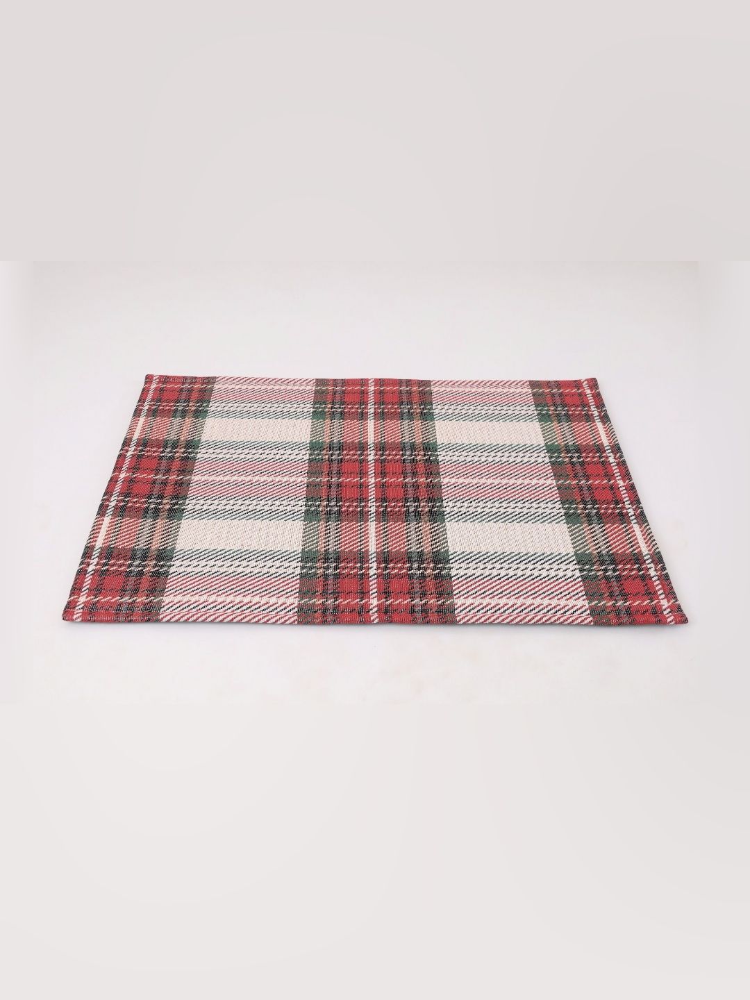 Sparrow world White & Red Printed Anti-Fatigue Doormat-picture-31