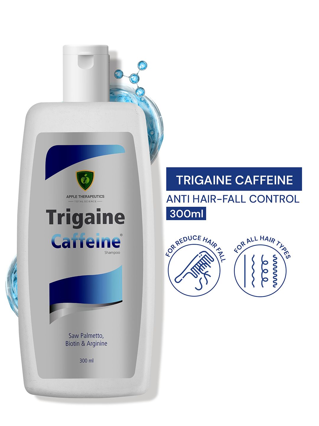 Trigaine Caffeine Anti Hair Fall Shampoo - 300 ml-image-18