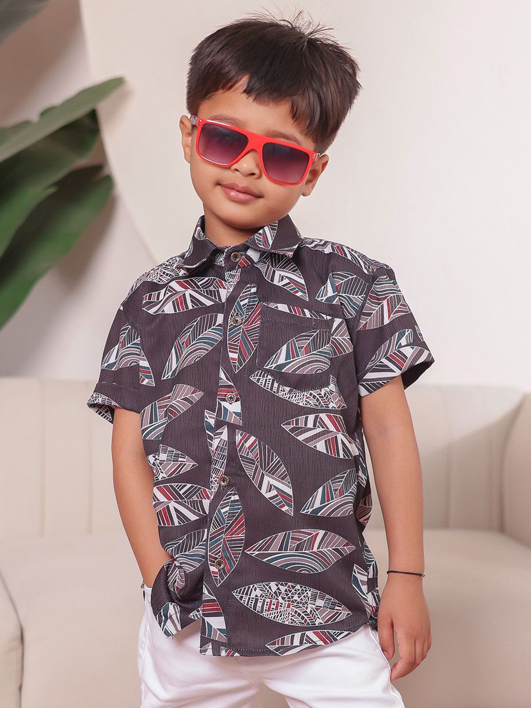 Stuffie Land Boys Classic Tartan Checks Checked Casual Shirt-picture-20