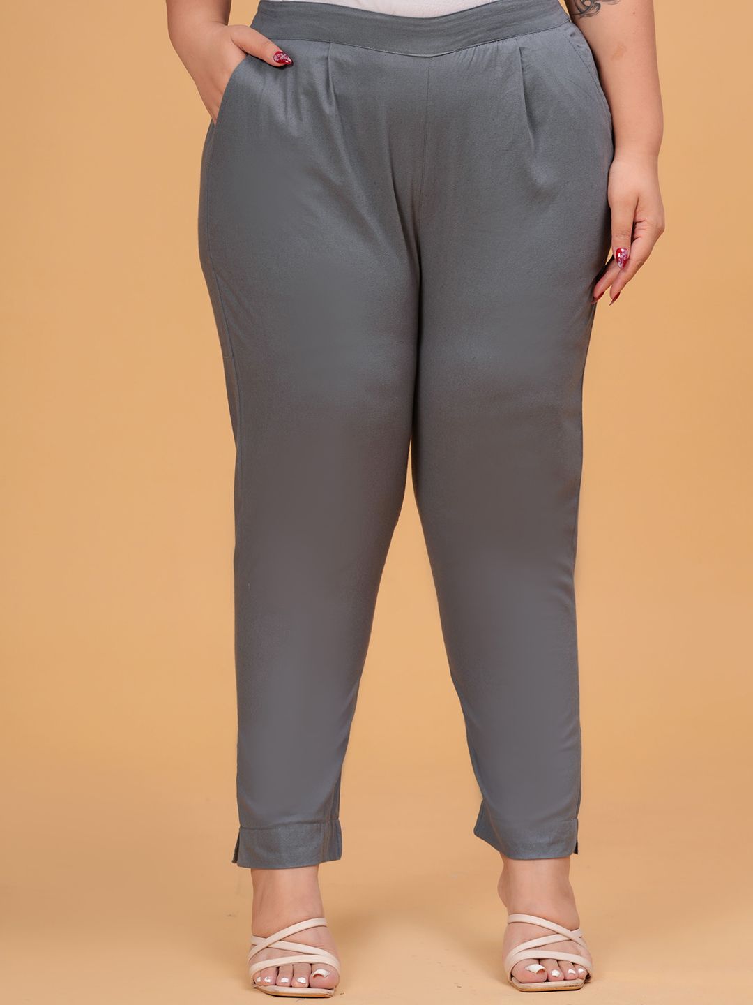 DIGITAL SHOPEE Women Pleated Trousers-picture-40