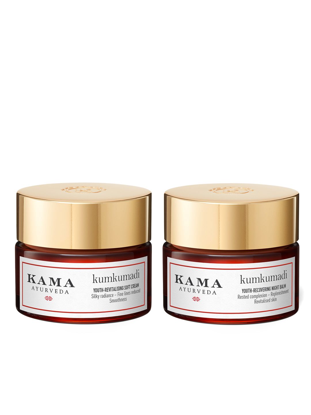 KAMA AYURVEDA Set of Kumkumadi Soft Cream & Night Balm - 15 ml each-picture-42