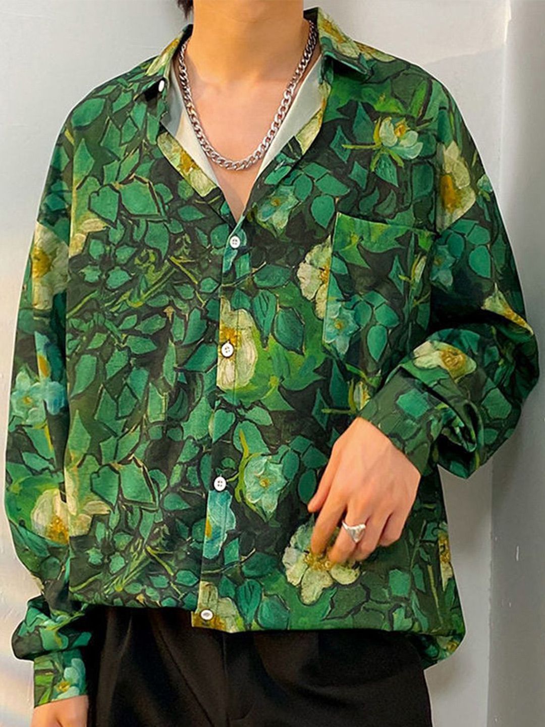 Mast & Harbour Men Floral Printed Casual Shirt-picture-26