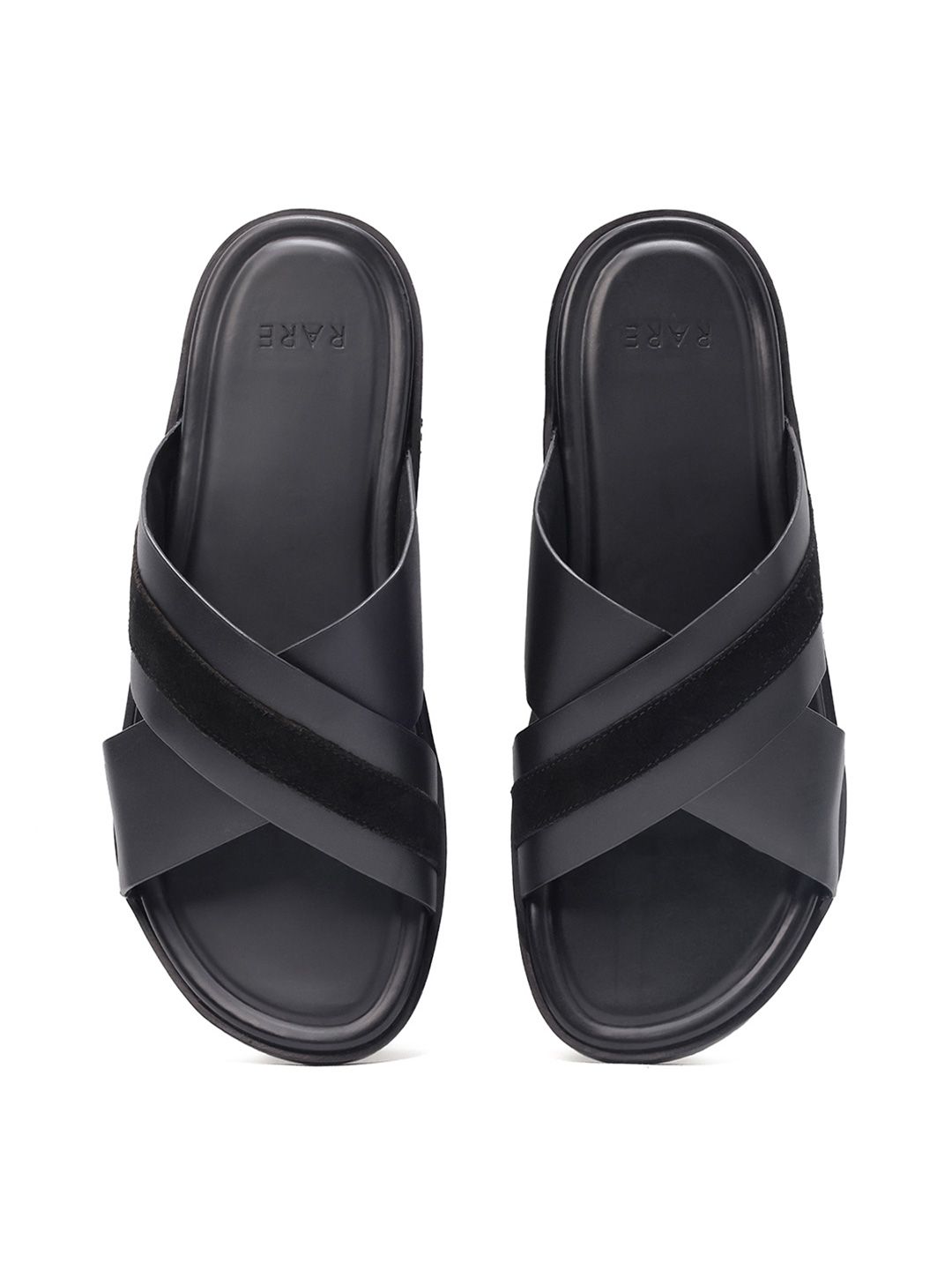 RARE RABBIT Men Leather Comfort Sandals-image-12