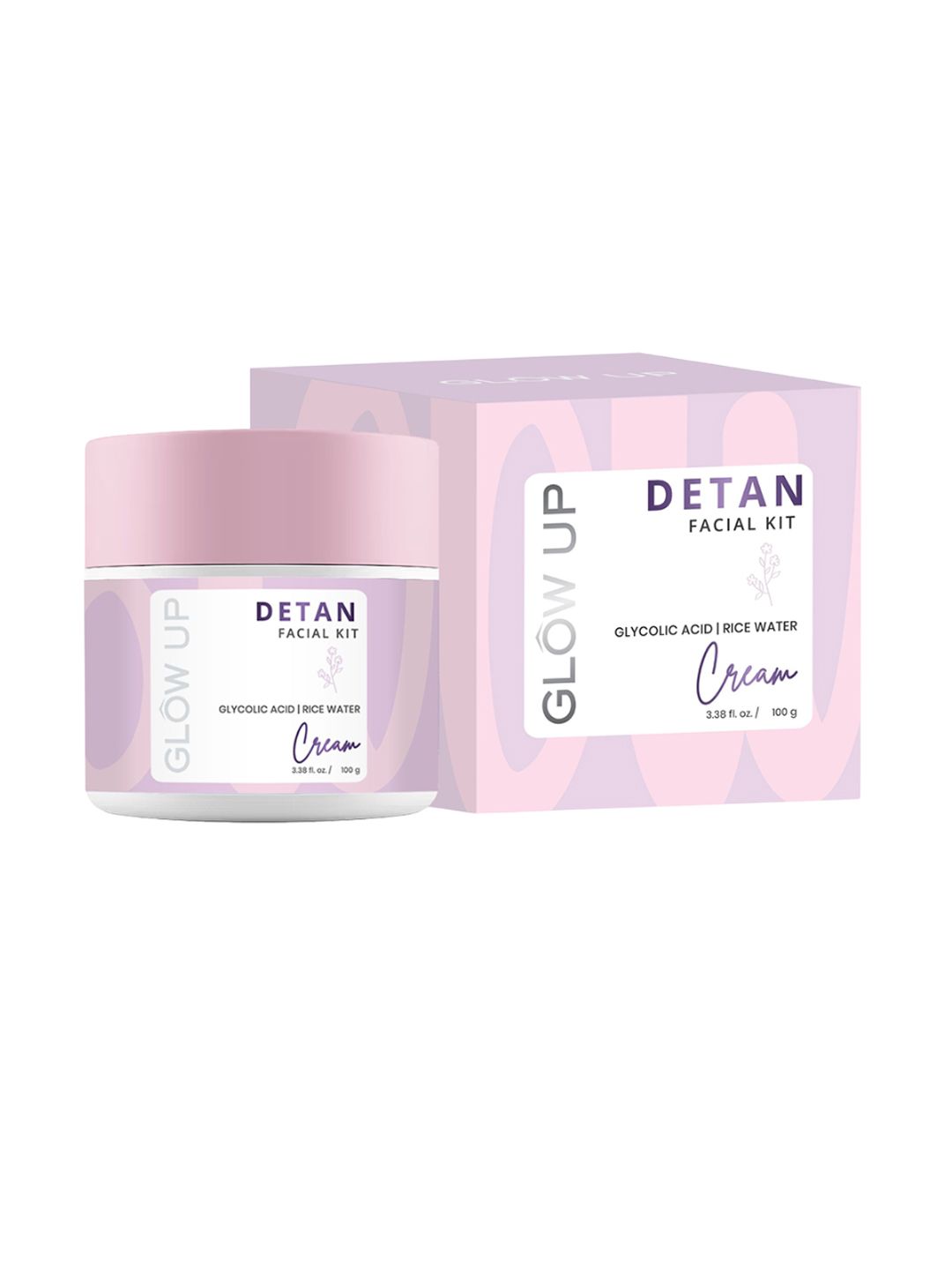 GLOW UP Detan Facial Kit Cream With Glycolic Acid & Rice Water- 100 g-picture-13