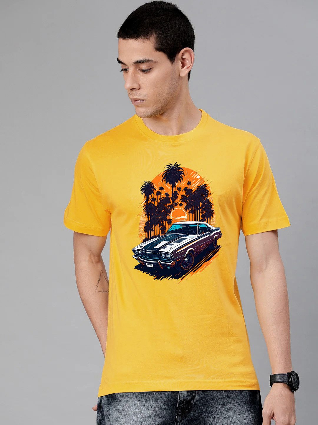 Jack Paris Men Graphic Printed Cotton T-shirt-picture-11