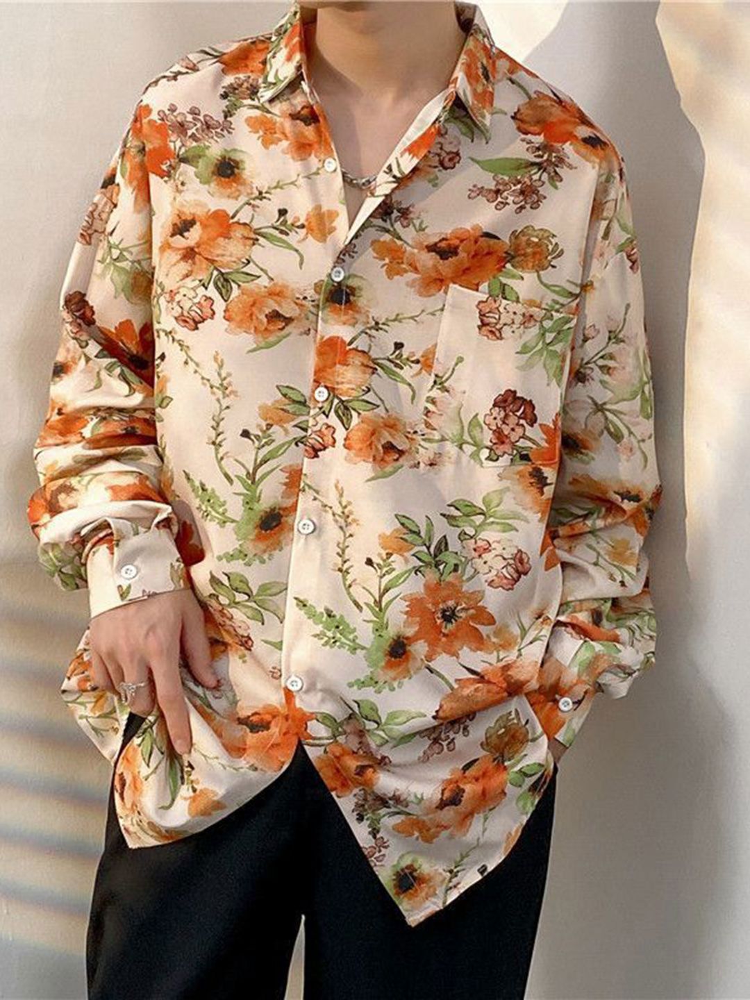 Mast & Harbour Men Floral Printed Casual Shirt-picture-22