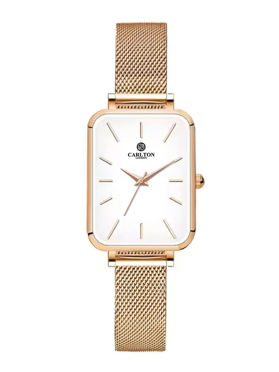 Carlton London Women Dial & Stainless Steel Bracelet Style Straps Analogue Watch CLDWMS-05-picture-13